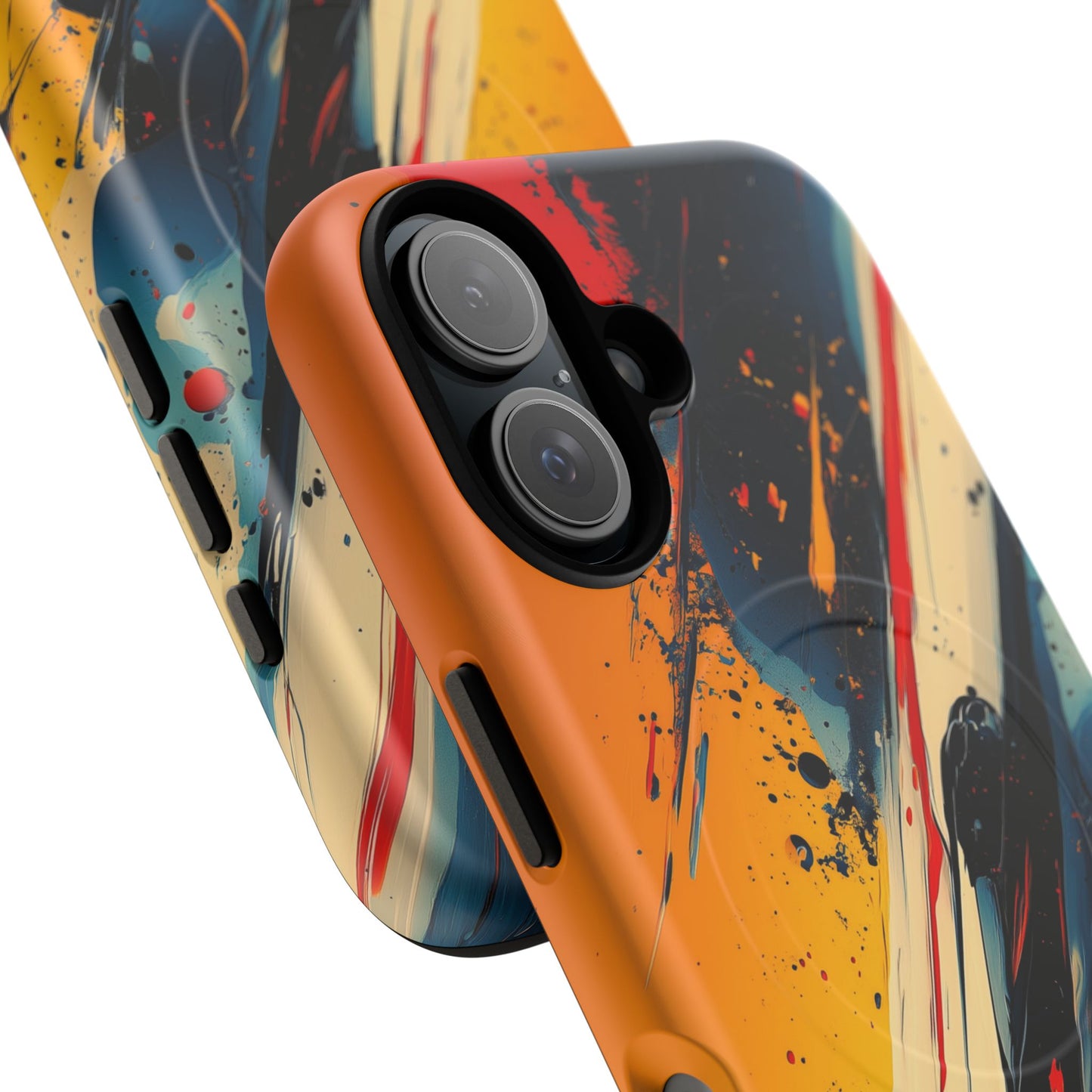Vibrant Tough Magnetic Case - Bold Abstract Art for iPhone