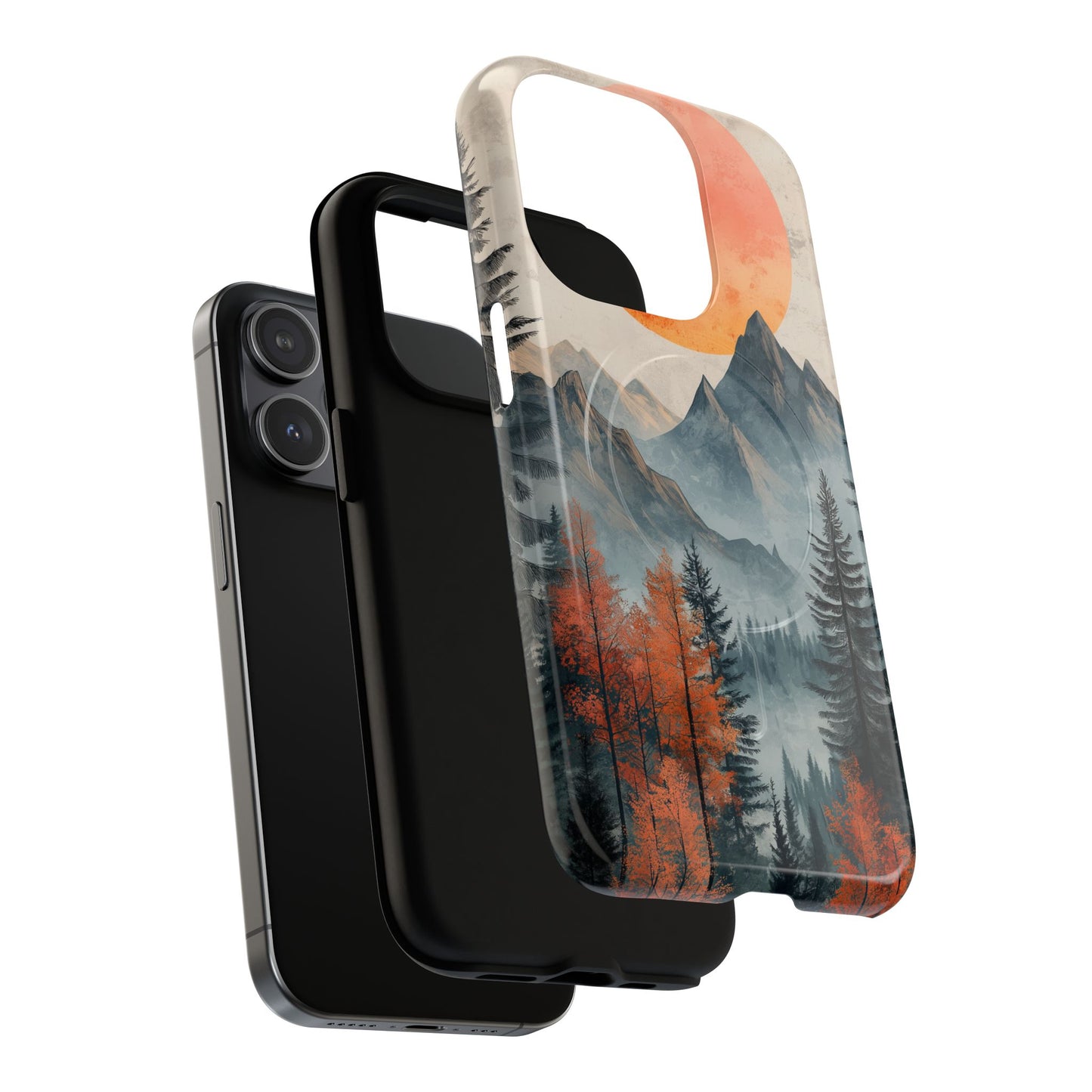 Scenic Tough Magnetic iPhone Case - Nature Inspired Design for Adventurers