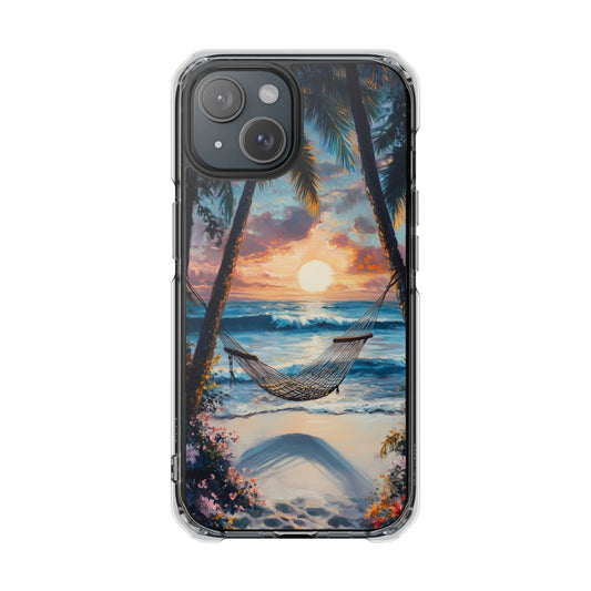 Tropical Hammock Escape iPhone Case