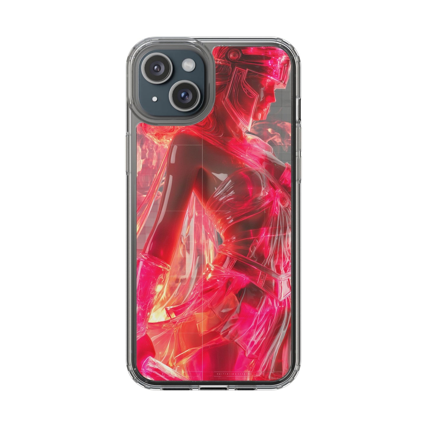 Athena Stryker Vibrant Clear iPhone Case – Stylish Protection with Graphic Print