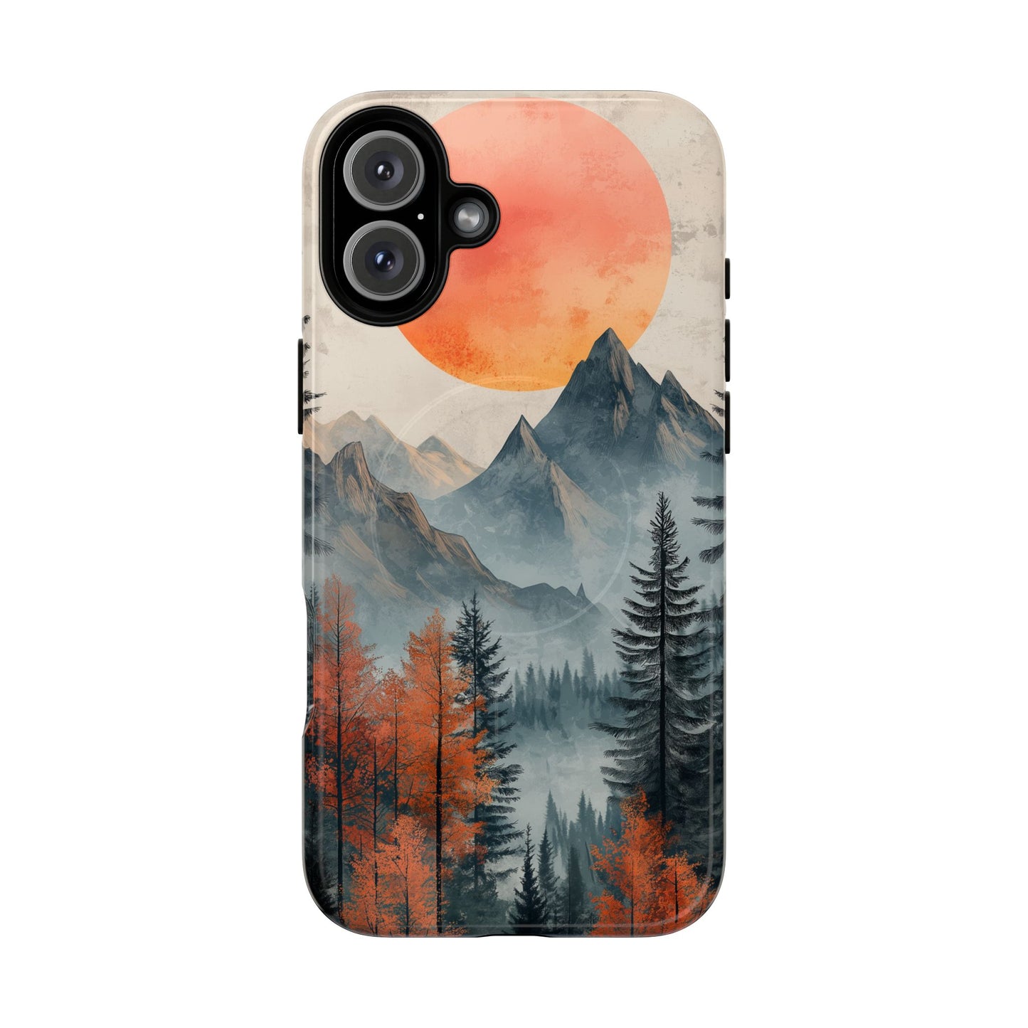 Scenic Tough Magnetic iPhone Case - Nature Inspired Design for Adventurers