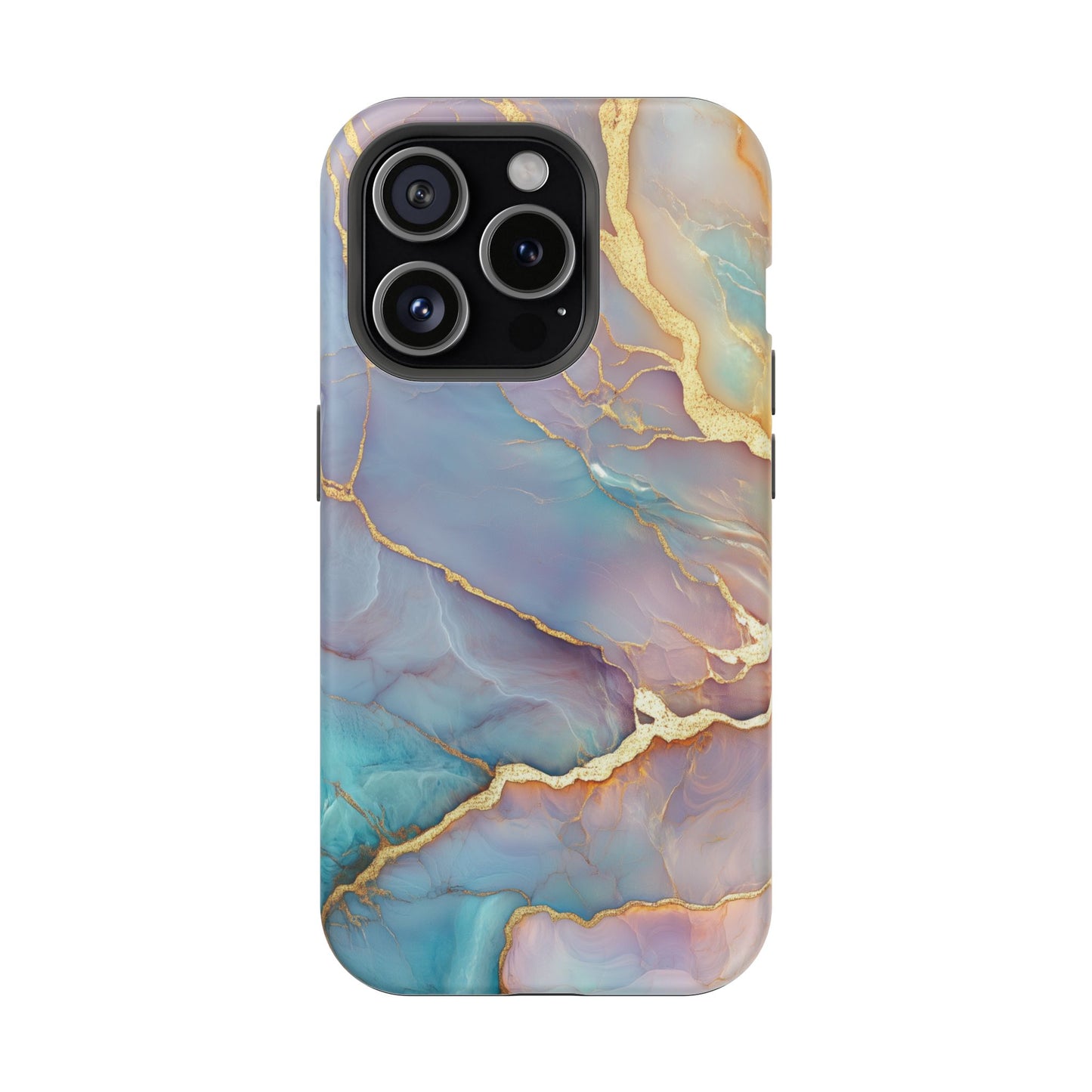 Golden Ocean Marble iPhone Case