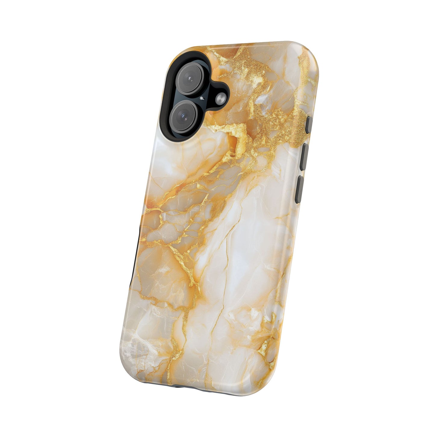 Ethereal Gold Marble Magnetic Tough iPhone Case