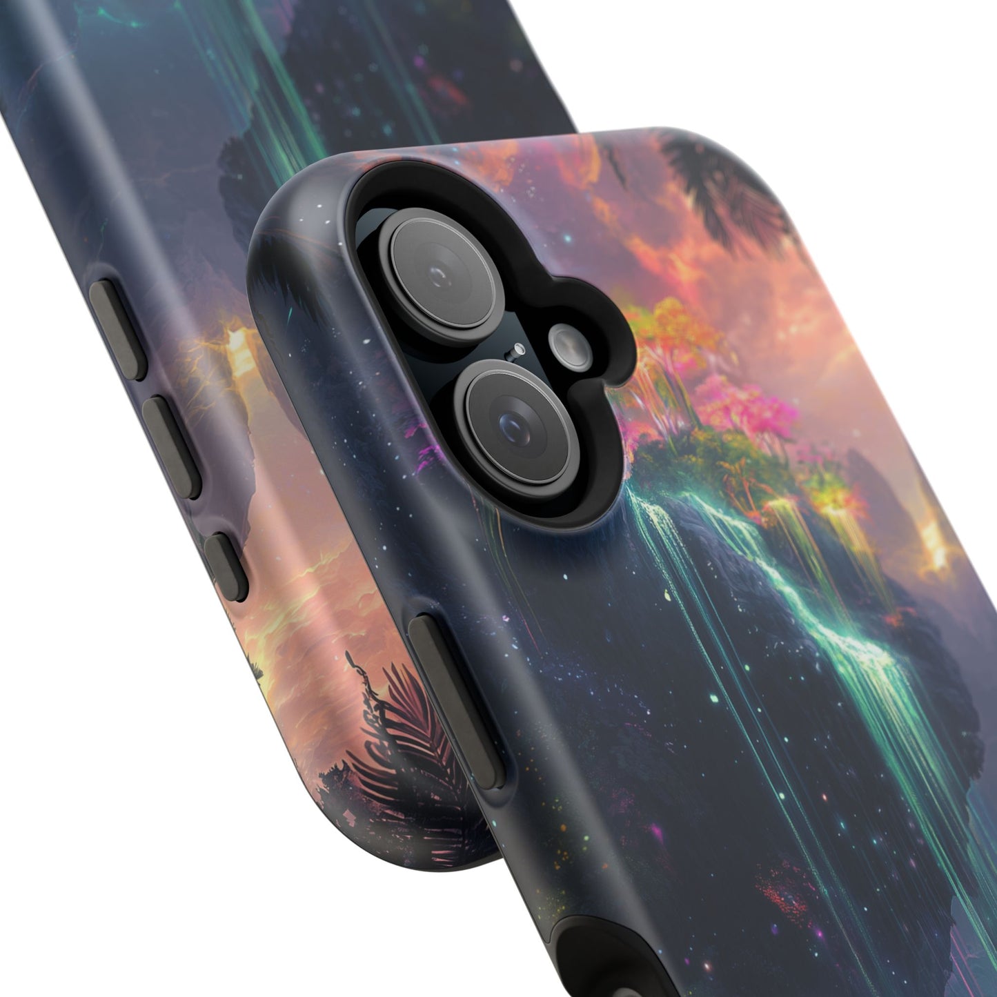 Glowing Island Dreamscape Magnetic Tough iPhone Case