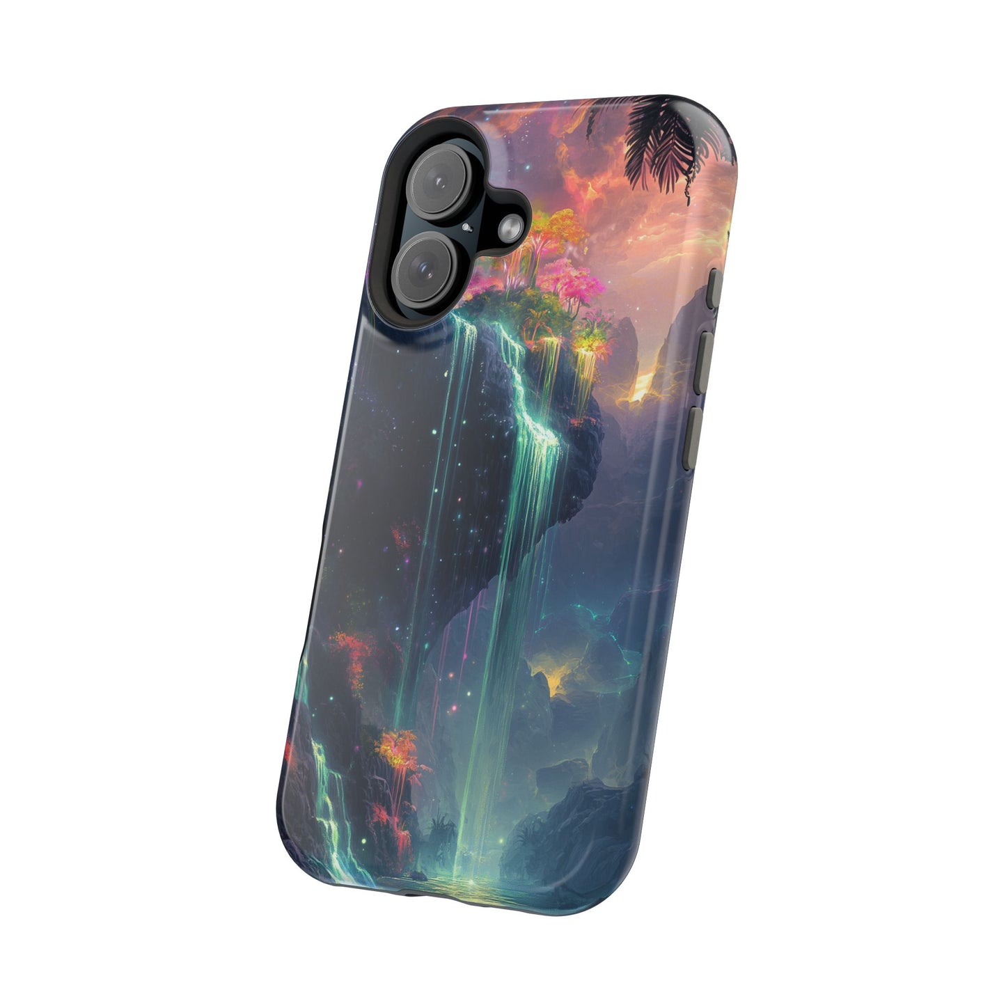 Glowing Island Dreamscape Magnetic Tough iPhone Case