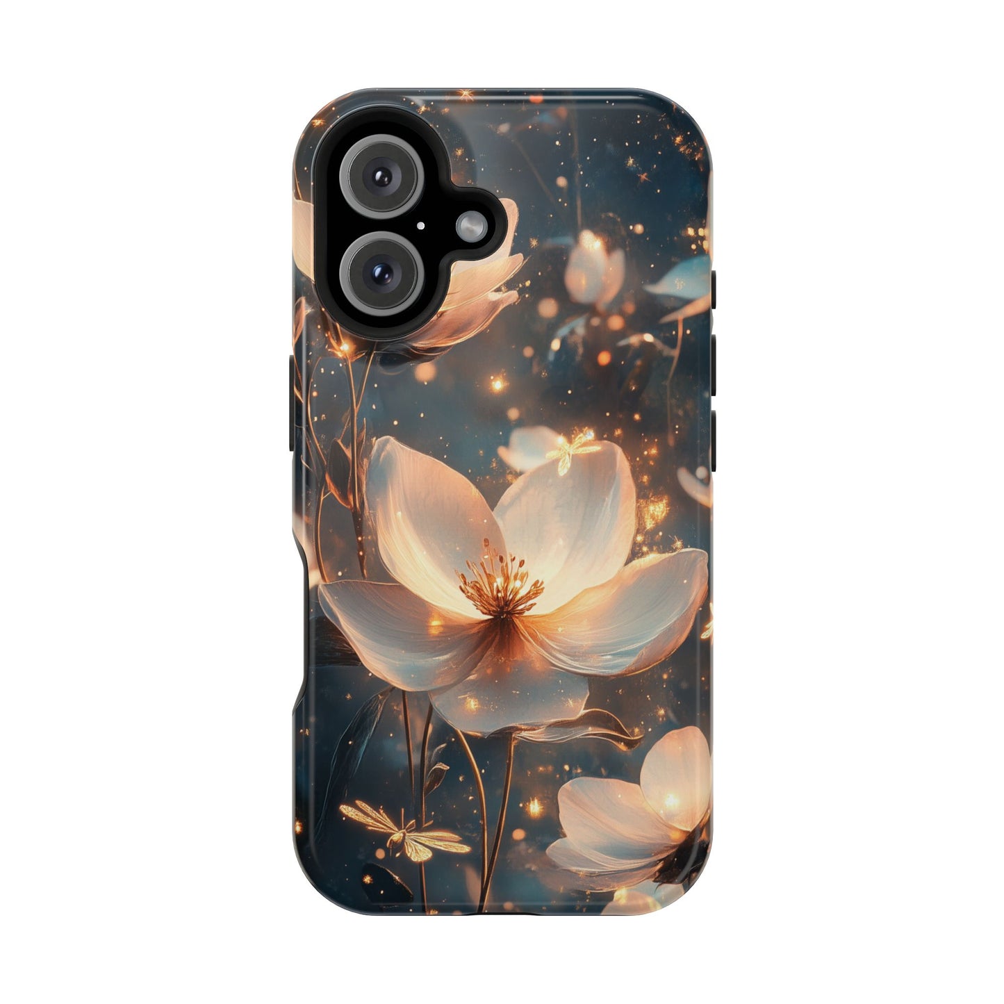 Botanical Floral Design Magnetic Tough iPhone Case
