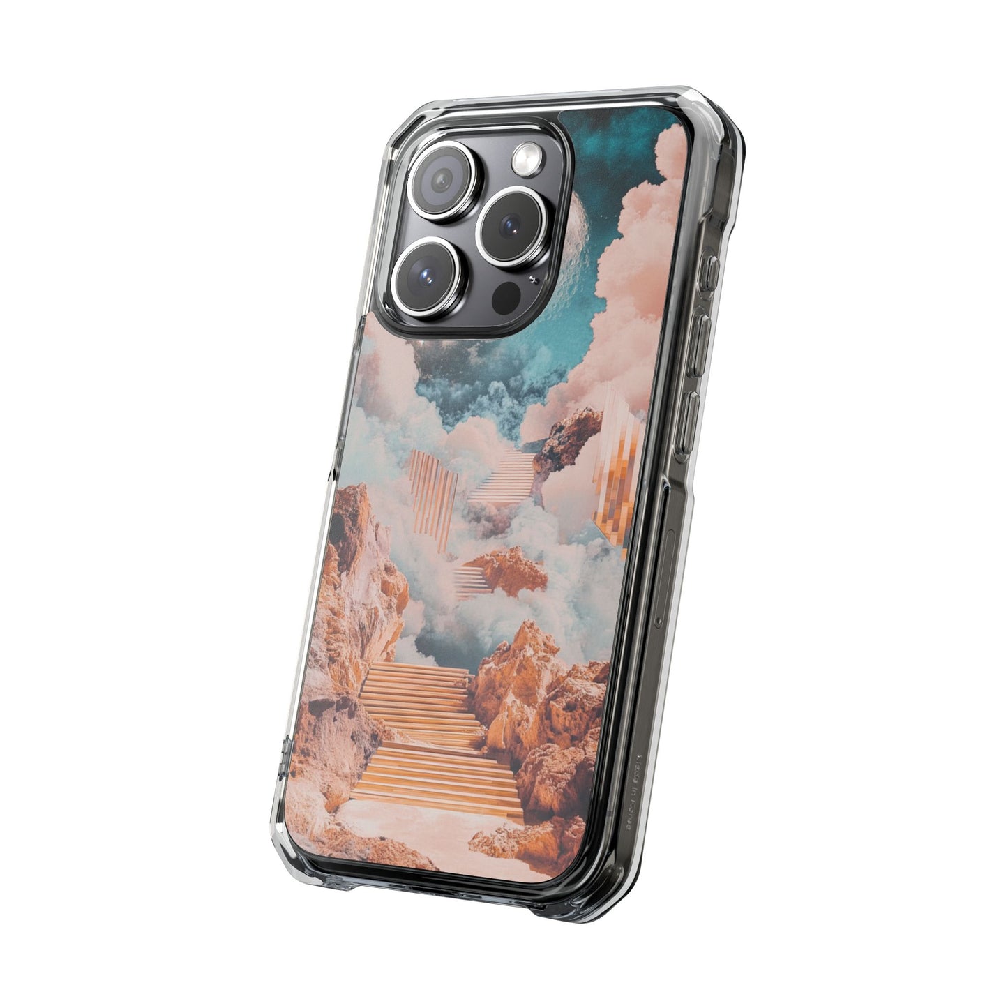 Skyward Dreams Magnetic Clear Impact iPhone Case