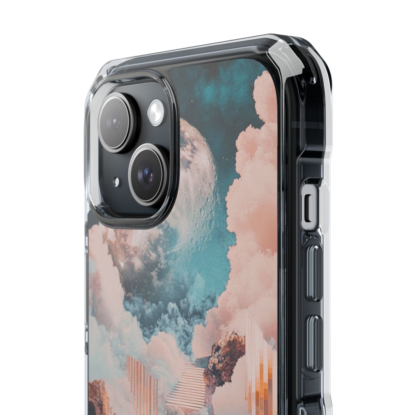 Skyward Dreams Magnetic Clear Impact iPhone Case