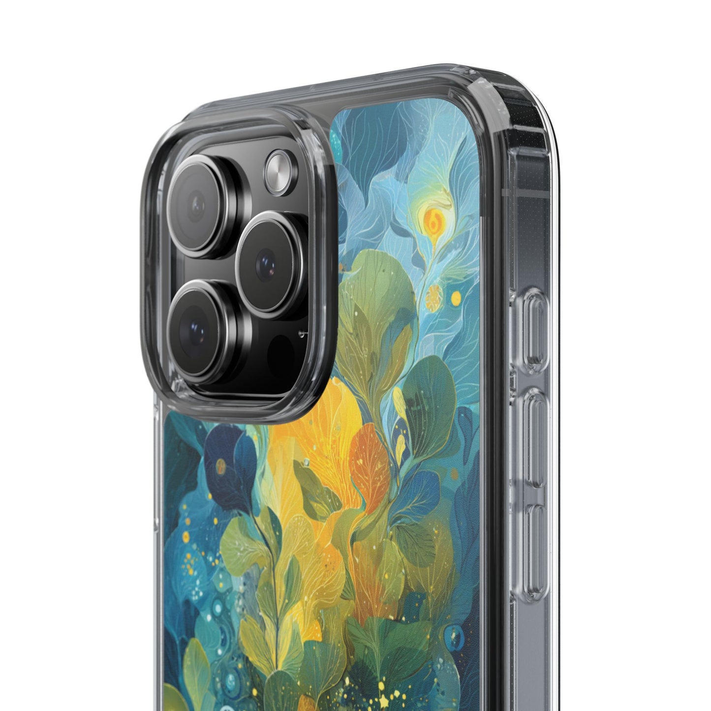 Artistic Reader Clear Phone Case - Design for Creative Souls