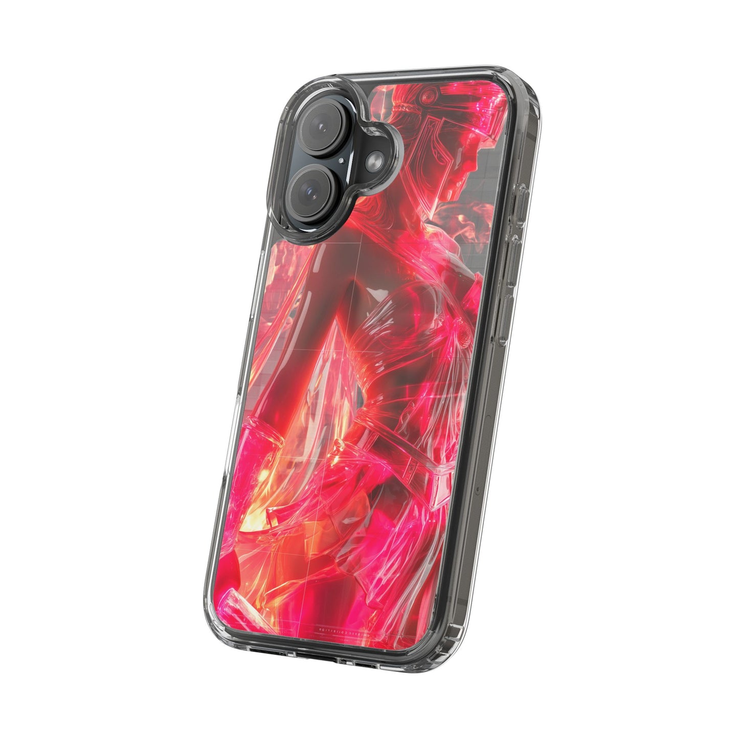 Athena Stryker Vibrant Clear iPhone Case – Stylish Protection with Graphic Print
