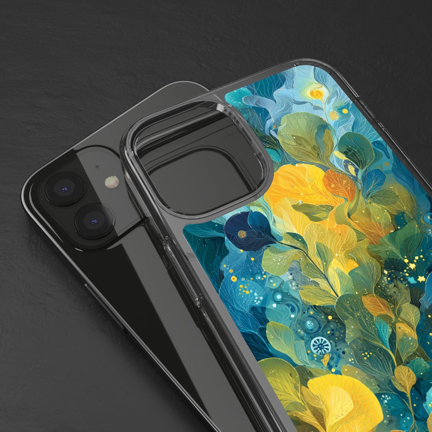 Artistic Reader Clear Phone Case - Design for Creative Souls