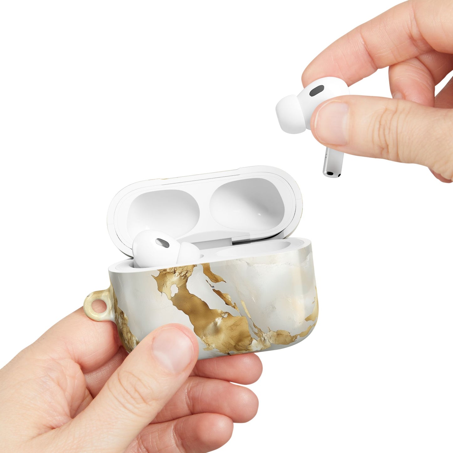 Golden Veil Camo AirPod Case