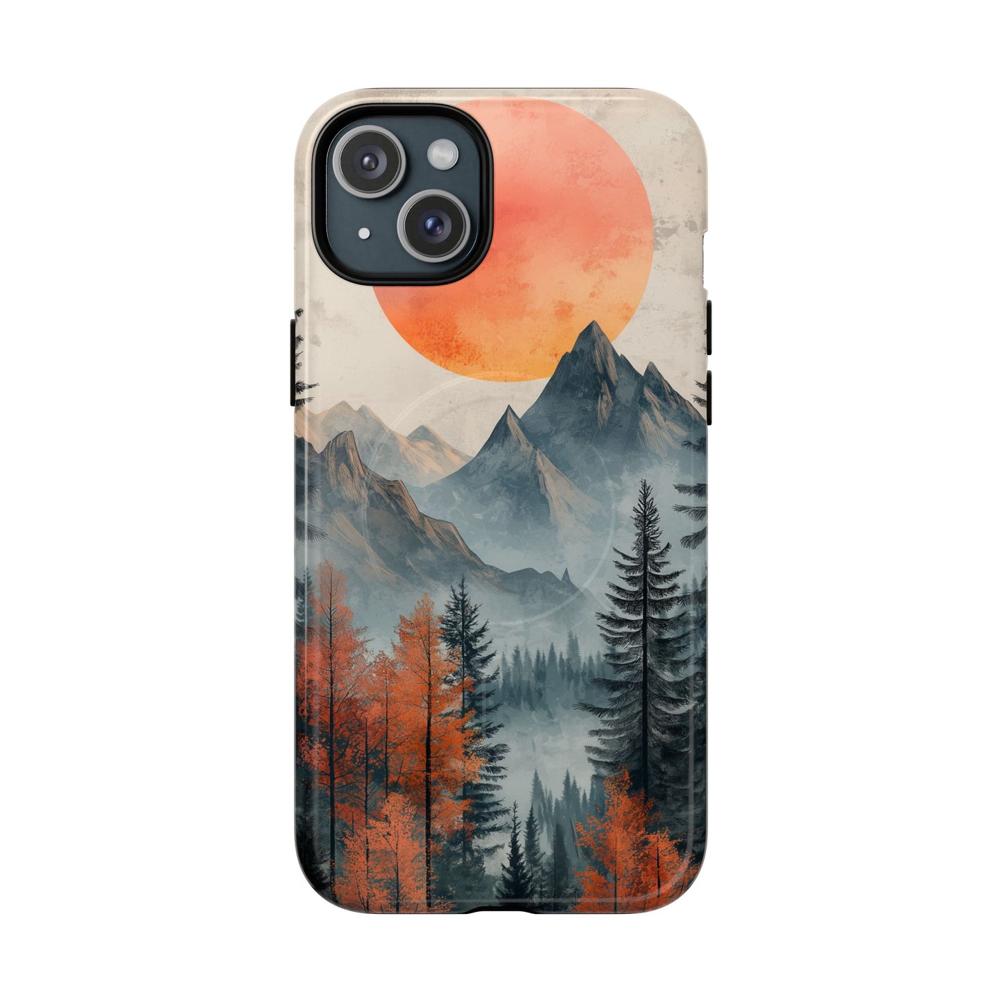 Scenic Tough Magnetic iPhone Case - Nature Inspired Design for Adventurers