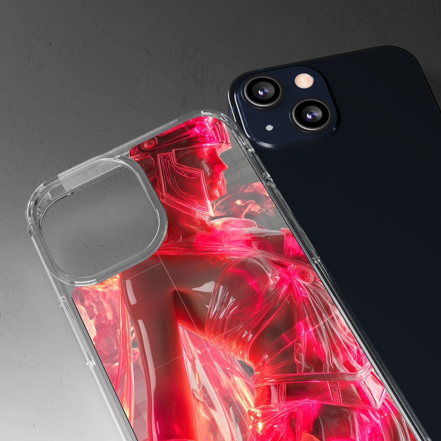 Athena Stryker Vibrant Clear iPhone Case – Stylish Protection with Graphic Print