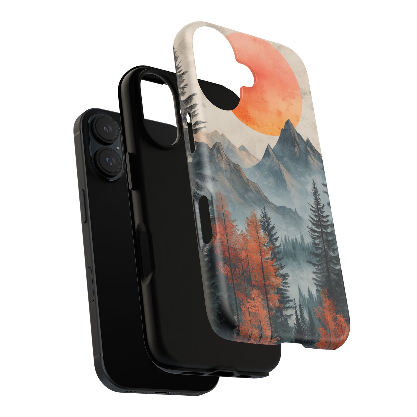 Scenic Tough Magnetic iPhone Case - Nature Inspired Design for Adventurers