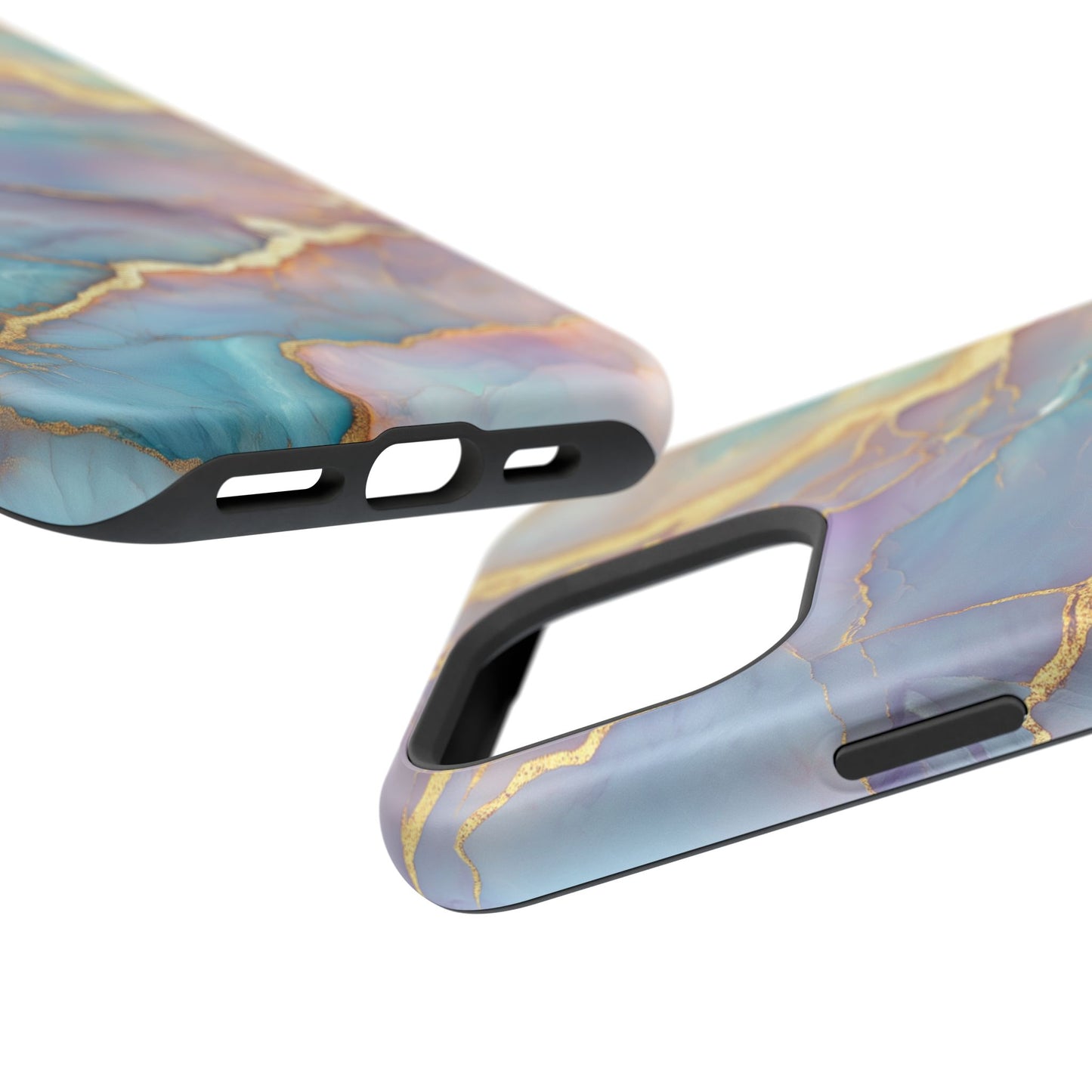 Golden Ocean Marble iPhone Case