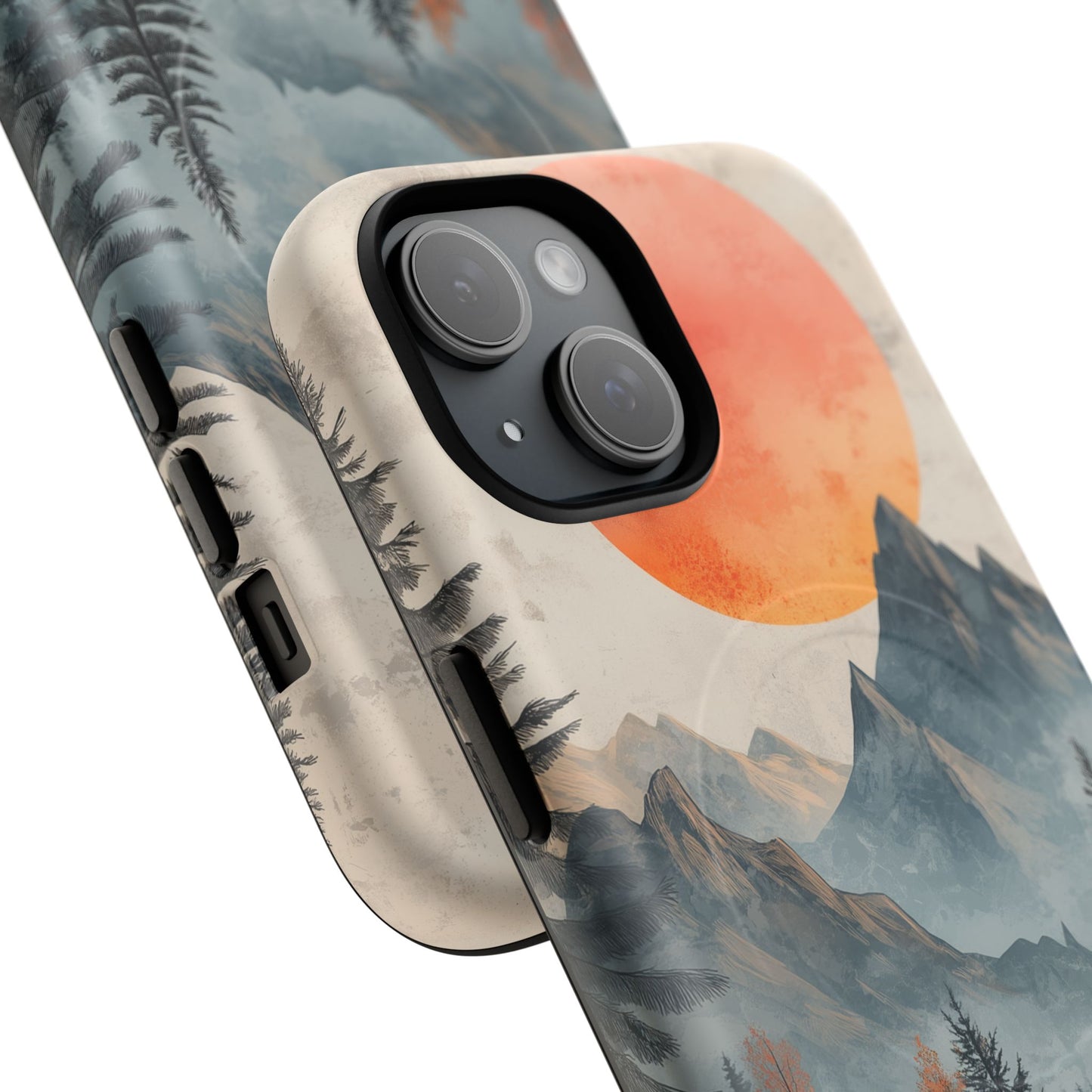 Scenic Tough Magnetic iPhone Case - Nature Inspired Design for Adventurers